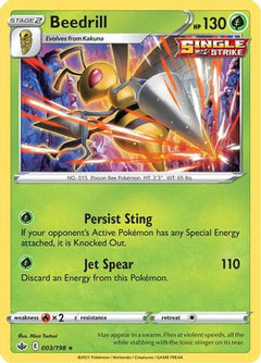 Beedrill (003/198) [Sword & Shield: Chilling Reign]-1