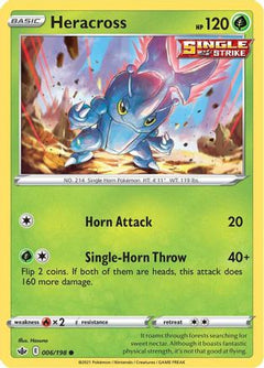 Heracross (006/198) [Sword & Shield: Chilling Reign]-1