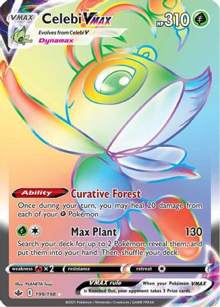 Celebi VMAX (199/198) [Sword & Shield: Chilling Reign]-1