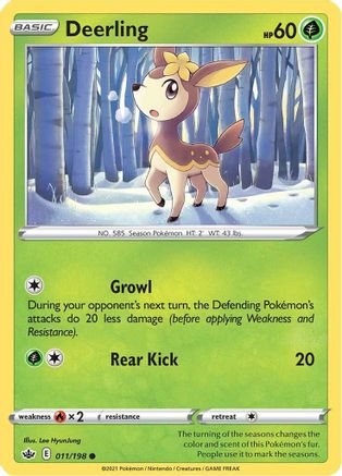 Deerling (011/198) [Sword & Shield: Chilling Reign]-1