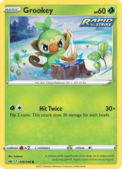 Grookey (016/198) [Sword & Shield: Chilling Reign]-1