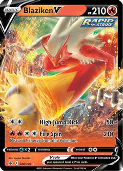 Blaziken V (020/198) [Sword & Shield: Chilling Reign]-1