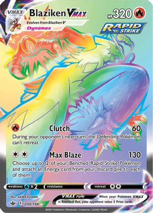 Blaziken VMAX (200/198) [Sword & Shield: Chilling Reign]-1