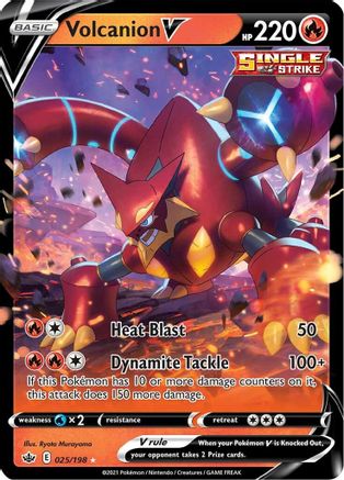 Volcanion V (025/198) [Sword & Shield: Chilling Reign]-1
