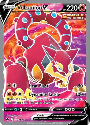 Volcanion V (162/198) [Sword & Shield: Chilling Reign]-1