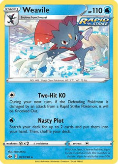 Weavile (031/198) [Sword & Shield: Chilling Reign]-1