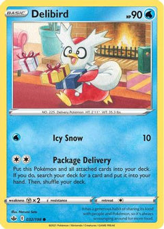 Delibird (032/198) [Sword & Shield: Chilling Reign]-1