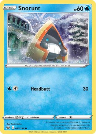 Snorunt (035/198) [Sword & Shield: Chilling Reign]-1