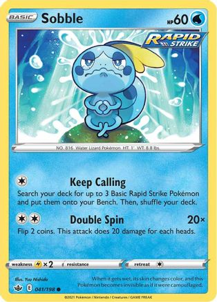 Sobble (041/198) [Sword & Shield: Chilling Reign]-1