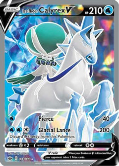 Ice Rider Calyrex V (163/198) [Sword & Shield: Chilling Reign]-1
