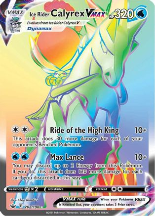 Ice Rider Calyrex VMAX (202/198) [Sword & Shield: Chilling Reign]-1