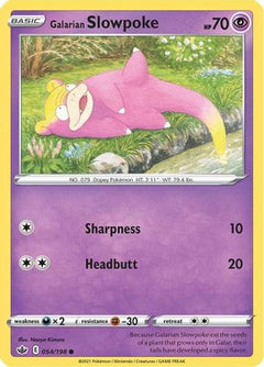 Galarian Slowpoke (054/198) [Sword & Shield: Chilling Reign]-1