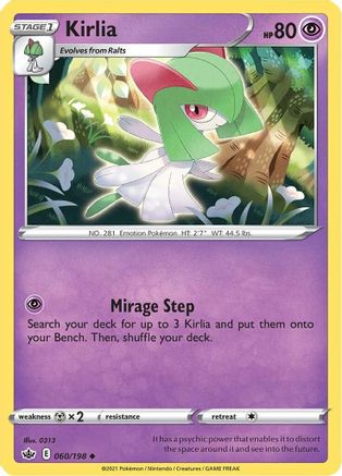 Kirlia (060/198) [Sword & Shield: Chilling Reign]-1