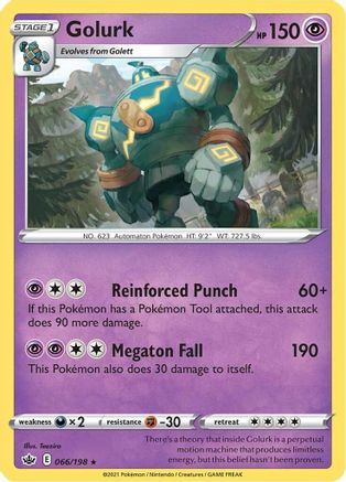 Golurk (066/198) [Sword & Shield: Chilling Reign]-1