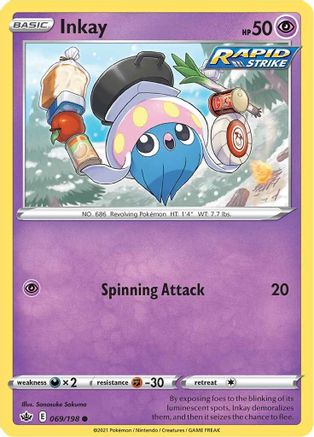 Inkay (069/198) [Sword & Shield: Chilling Reign]-1