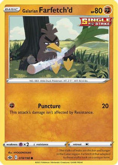 Galarian Farfetch'd (078/198) [Sword & Shield: Chilling Reign]-1