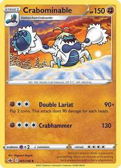 Crabominable (085/198) [Sword & Shield: Chilling Reign]-1