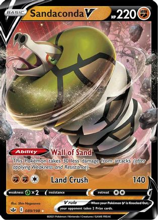 Sandaconda V (089/198) [Sword & Shield: Chilling Reign]-1