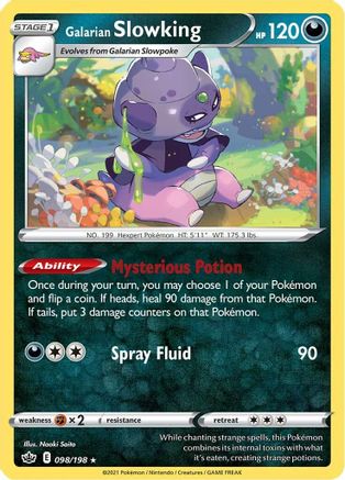 Galarian Slowking (098/198) [Sword & Shield: Chilling Reign]-1