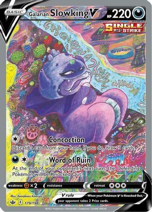 Galarian Slowking V (179/198) [Sword & Shield: Chilling Reign]-1