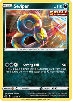 Seviper (102/198) [Sword & Shield: Chilling Reign]-1