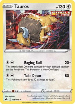 Tauros (115/198) [Sword & Shield: Chilling Reign]-1