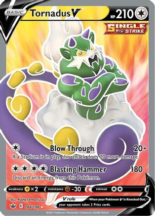Tornadus V (184/198) [Sword & Shield: Chilling Reign]-1