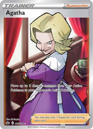 Agatha (186/198) [Sword & Shield: Chilling Reign]-1