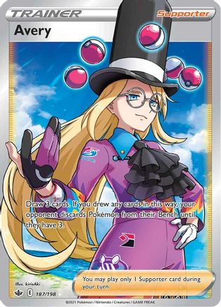 Avery (187/198) [Sword & Shield: Chilling Reign]-1