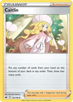 Caitlin (132/198) [Sword & Shield: Chilling Reign]-1