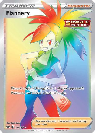 Flannery (215/198) [Sword & Shield: Chilling Reign]-1