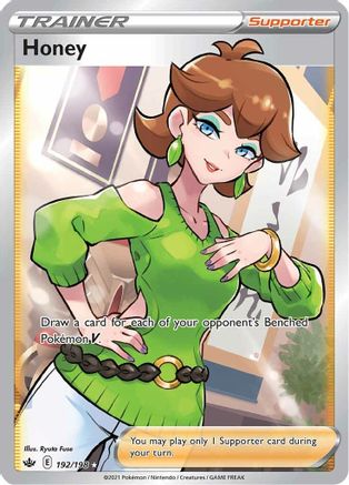 Honey (192/198) [Sword & Shield: Chilling Reign]-1