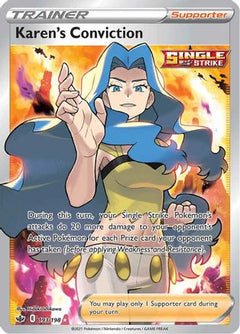 Karen's Conviction (193/198) [Sword & Shield: Chilling Reign]-1