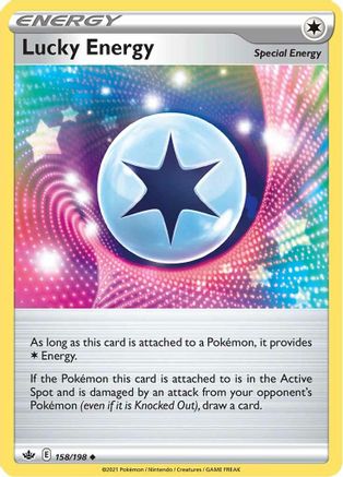 Lucky Energy (158/198) [Sword & Shield: Chilling Reign]-1
