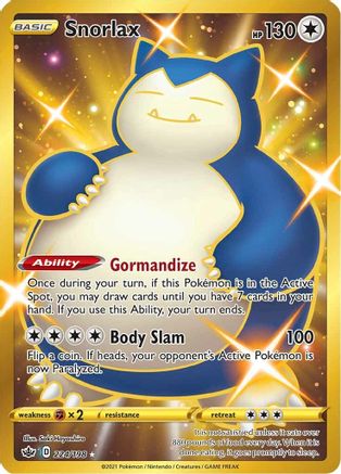 Snorlax (224/198) [Sword & Shield: Chilling Reign]-1