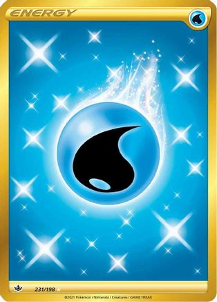 Water Energy (231/198) [Sword & Shield: Chilling Reign]-1