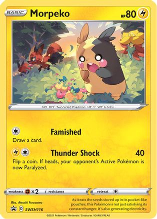 Morpeko (SWSH116) [Sword & Shield: Black Star Promos]-1