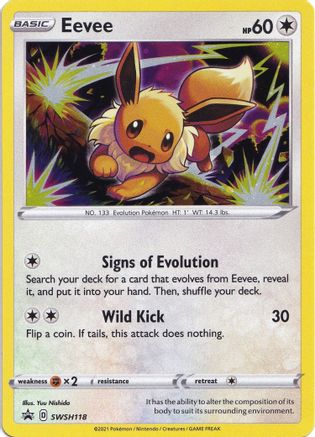 Eevee (SWSH118) [Sword & Shield: Black Star Promos]-1