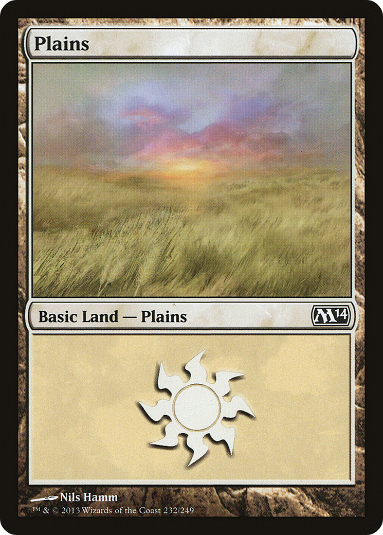 Plains (232) [Magic 2014]-1