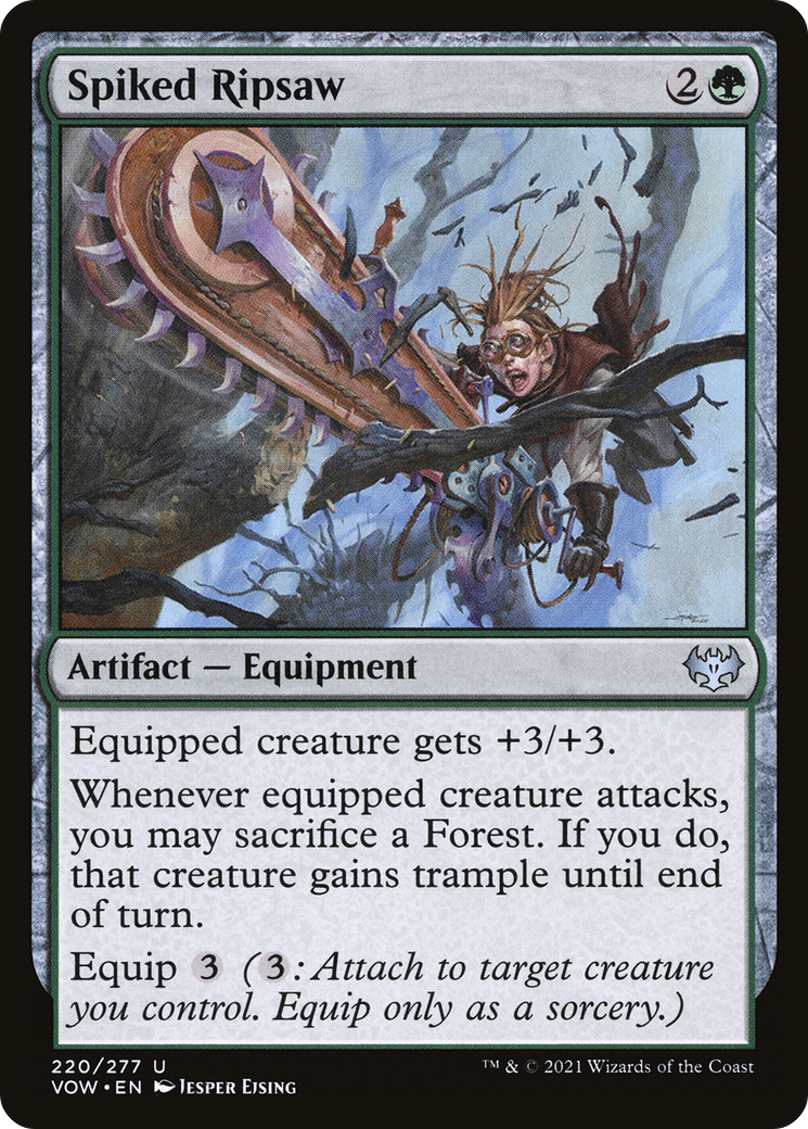 Spiked Ripsaw [Innistrad: Crimson Vow]-1