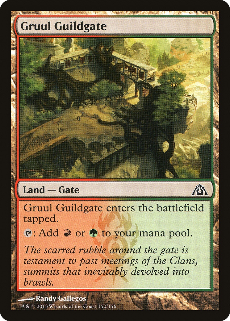 Gruul Guildgate [Dragon's Maze]-1