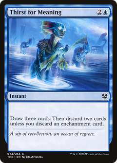 Thirst for Meaning [Theros Beyond Death]-1