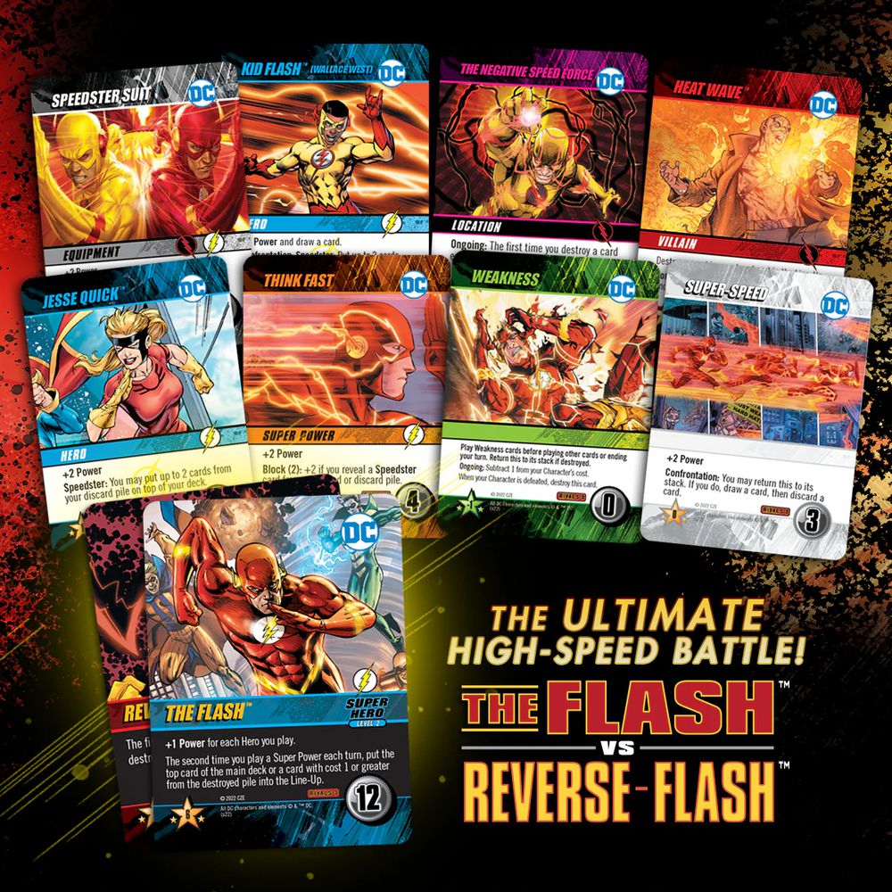 Cryptozoic: DC Comics Deck-Building Game: Rivals The Flash Vs. Reverse-Flash (KS)