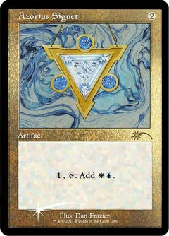 Azorius Signet (Retro) (Foil Etched) [Secret Lair Drop Series]-1