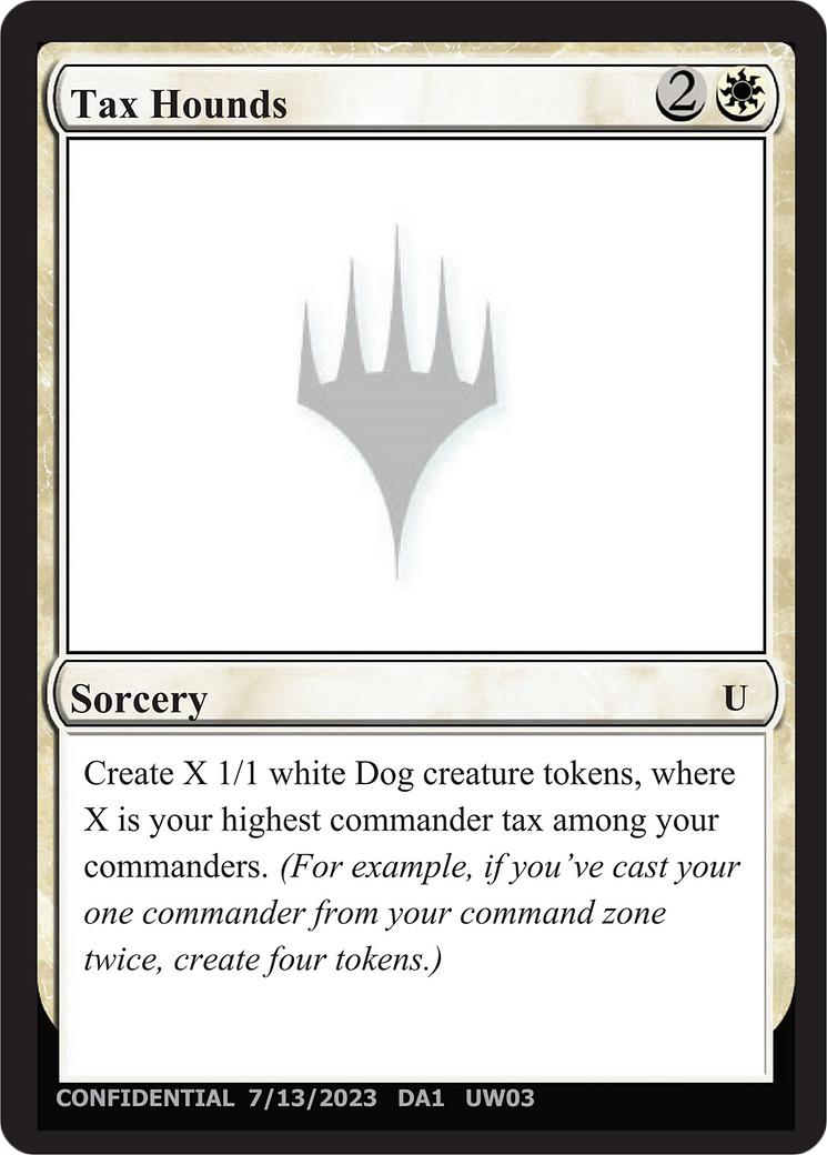 Tax Hounds (UNK-UW03) - Unknown Event-1