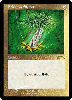 Selesnya Signet (Retro) (Foil Etched) [Secret Lair Drop Series]-1