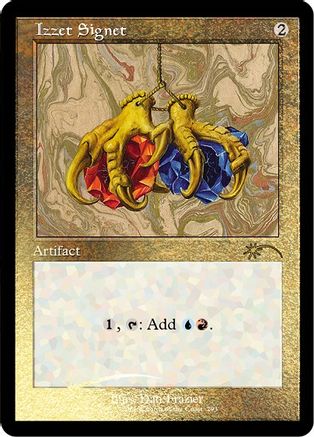 Izzet Signet (Retro) (Foil Etched) [Secret Lair Drop Series]-1