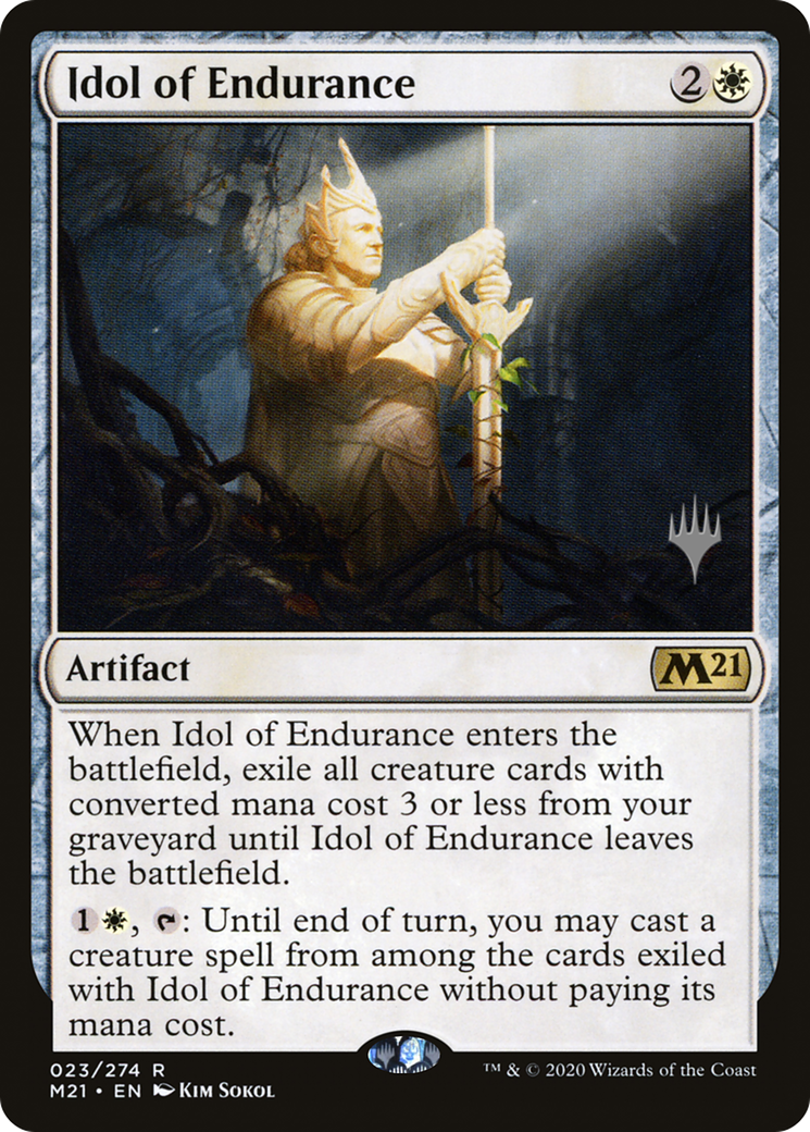 Idol of Endurance (Promo Pack) [Core Set 2021 Promos]-1