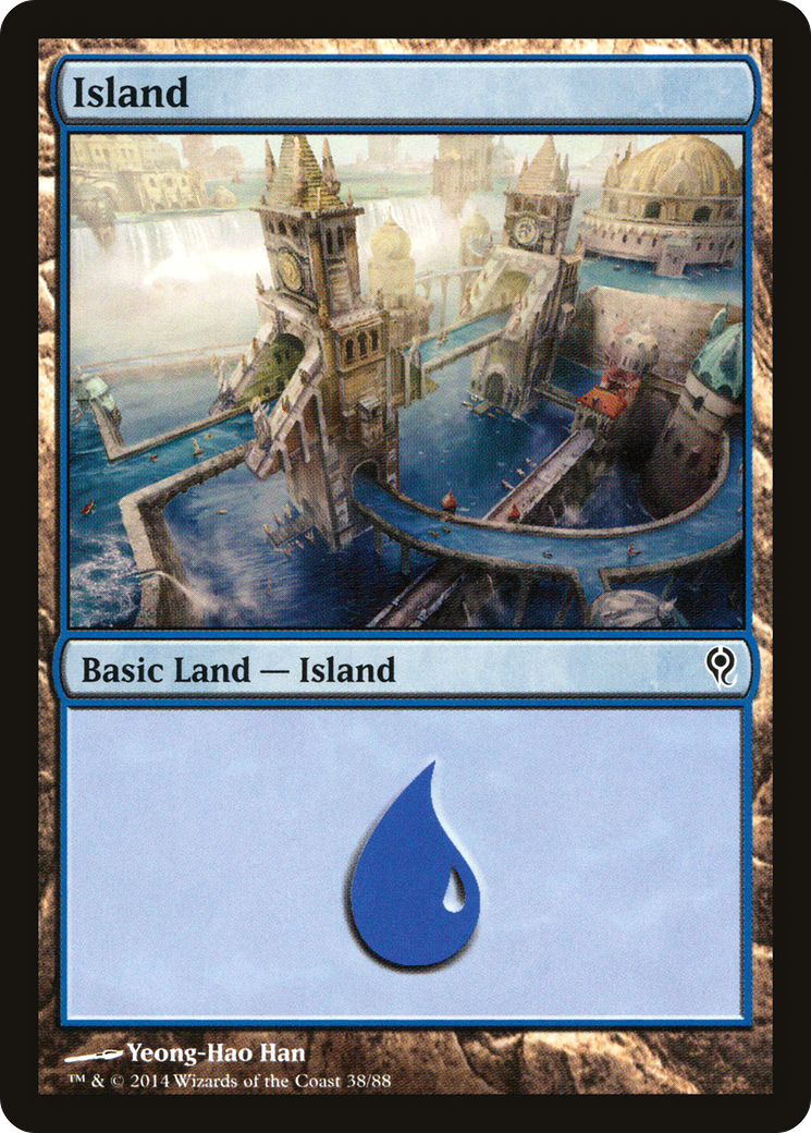 Island (38) [Duel Decks: Jace vs. Vraska]-1