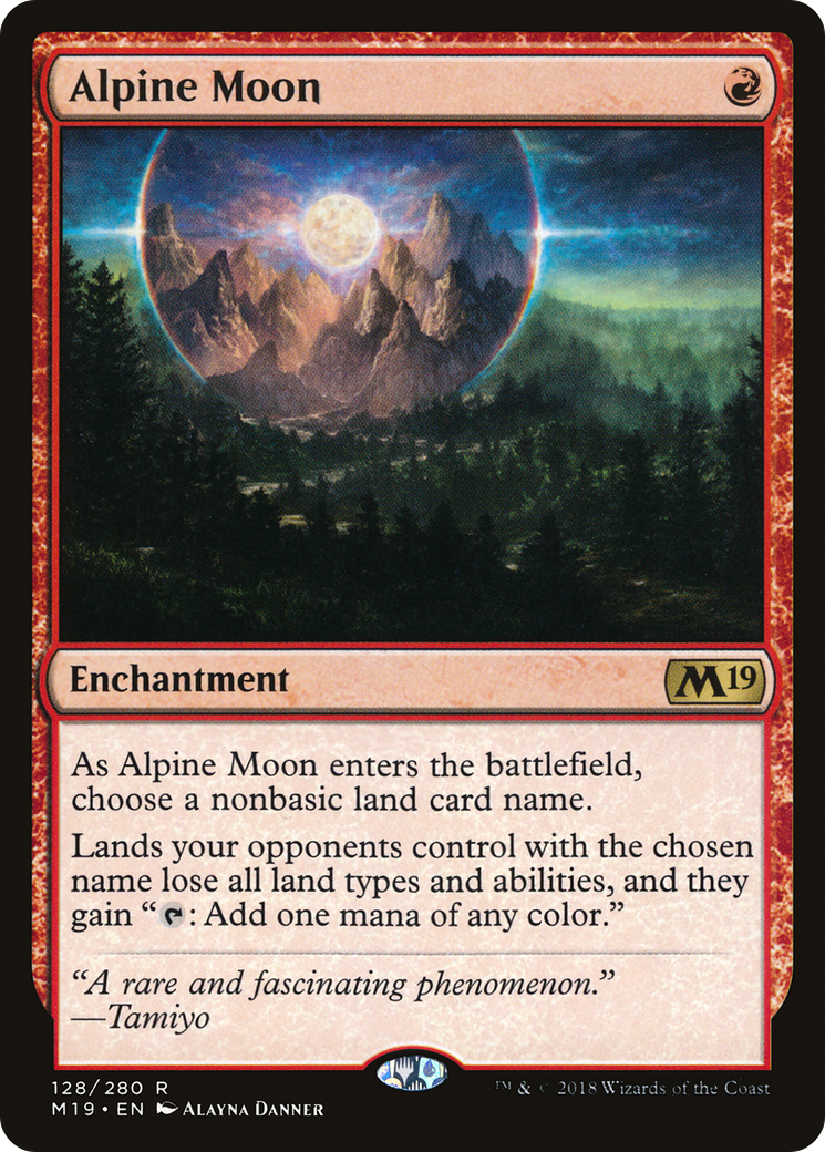 Alpine Moon [Core Set 2019]-1